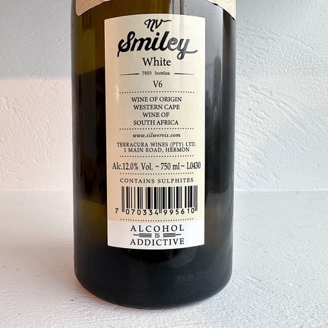 <WHITE> Smiley White V6 / Terraqura Wines