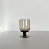smoke-brown bubble glass 70s Europe