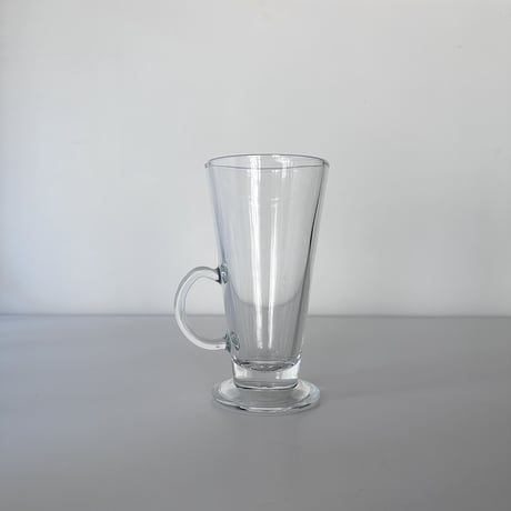 Vintage IRISH latte glass 80s