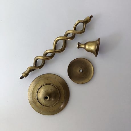 candle holder brass (set of 2)