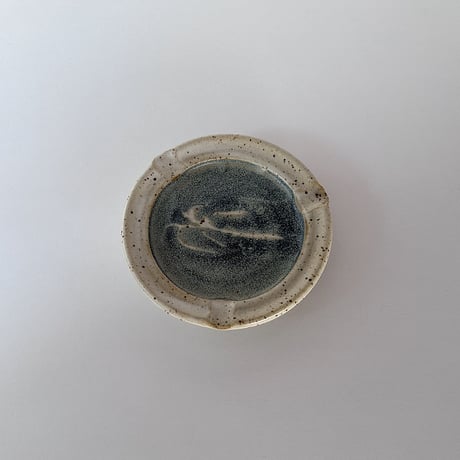 Studio Pottery tray unique signed