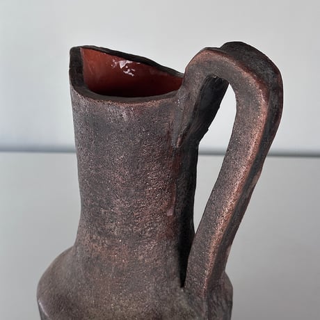 vase terra-cotta 50s  France
