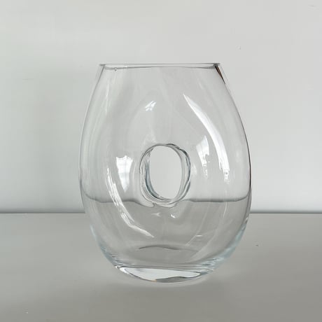 glass vase donut 70s