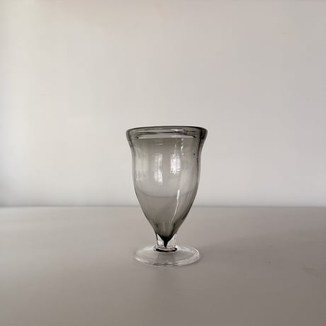 smoke grey water glass 90s Europe