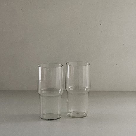 water glass 70s E.Germany
