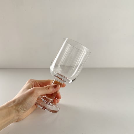 thick stem glass Slovenia 70s