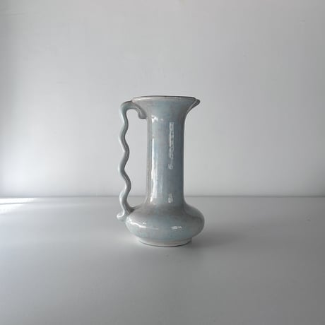 vase with wavy handle Gonder 50s USA