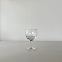 small round glass 80s France