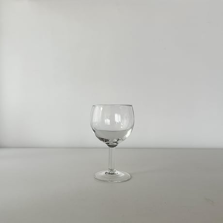small round glass 80s France