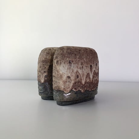 vase Carstens Tonnieshof W.Germany 70s teeth