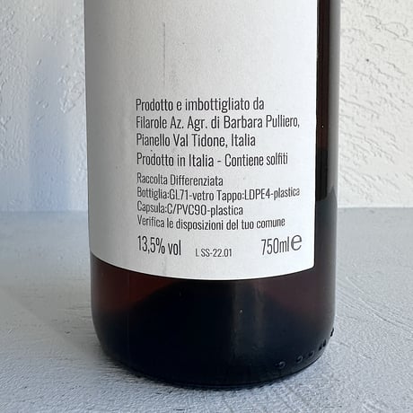 <ORANGE> STATALE412 2022 / Filarole Az. Agr.