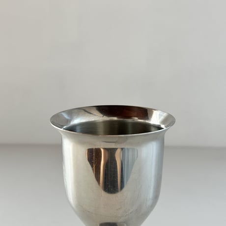 stainless-steel goblet 70s Hong Kong
