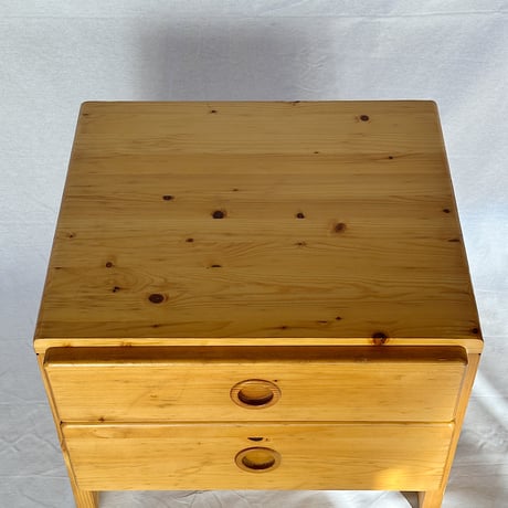 Charlotte Perriand night table with drawers 60s