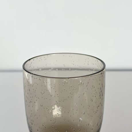 smoke-brown bubble glass 70s Europe