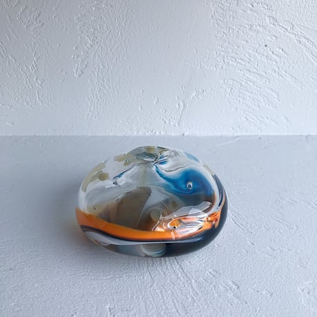LAN marble tray blue/cream/orange(3way)
