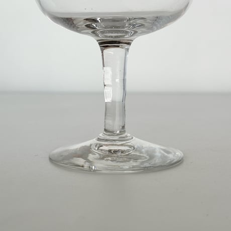 clear champagne coupe 50s France