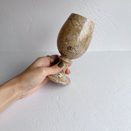 Granite goblet