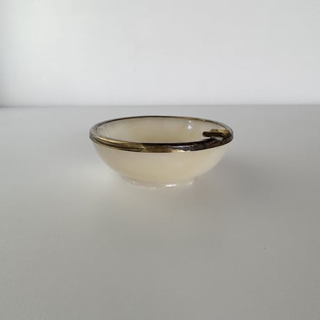 Full moon alabaster tray 50s Europe