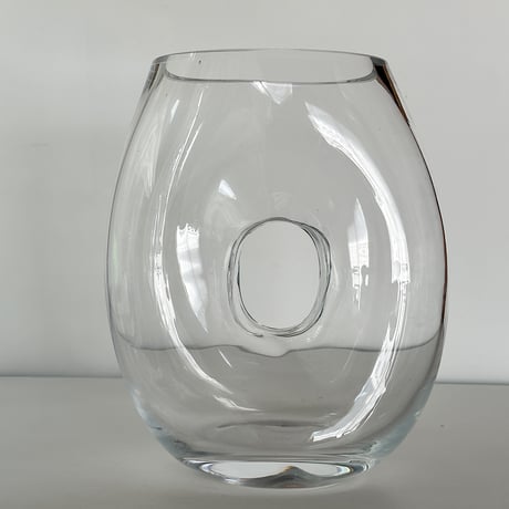 glass vase donut 70s