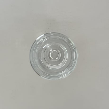 chubby stem wine glass 70s Finland