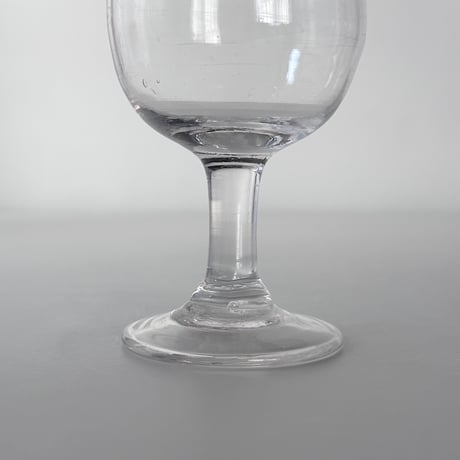 antique French bistro glass mini 30s