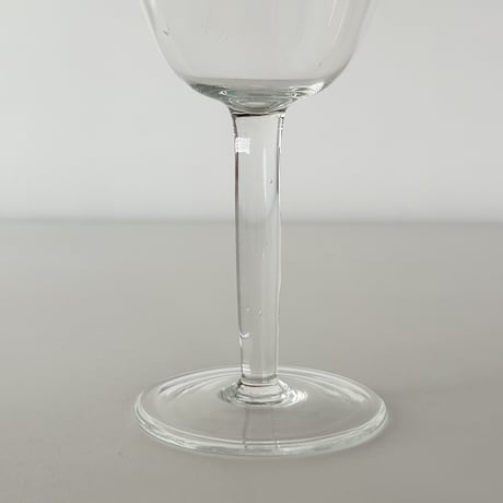 clear glass with straight stem 90s