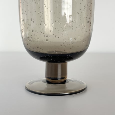 smoke-brown bubble glass 70s Europe