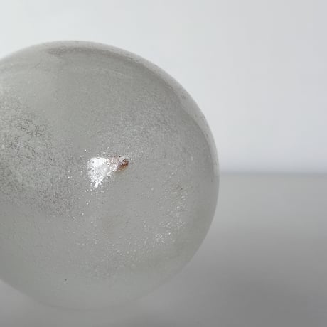white bubble vase 70s ITALY