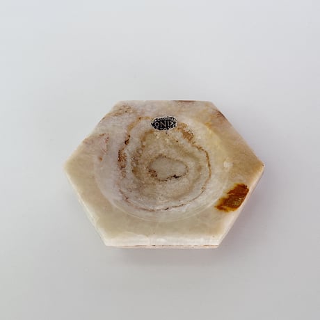 Hexagon Onyx tray 60s