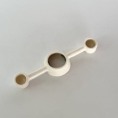 Studio Beurre / 'Odette' candle holder #whiteclay