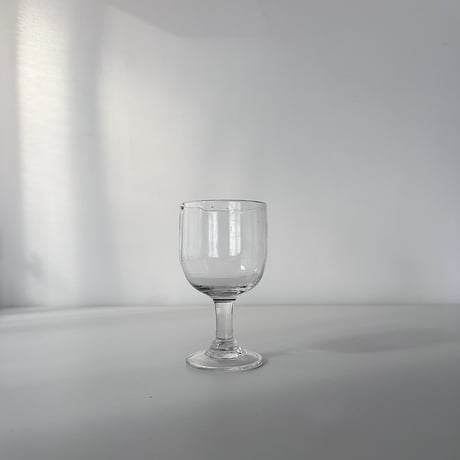 antique French bistro glass mini 30s