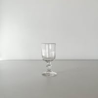mouth blowned liquor glass 30s France