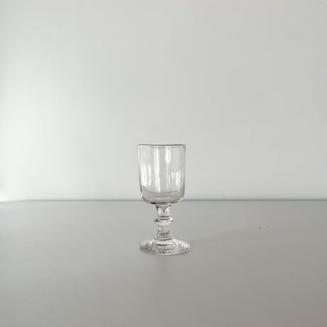 mouth blowned liquor glass 30s France