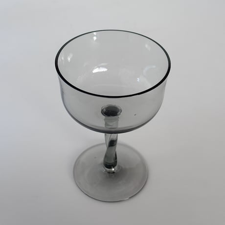 twisted stem glass 80s