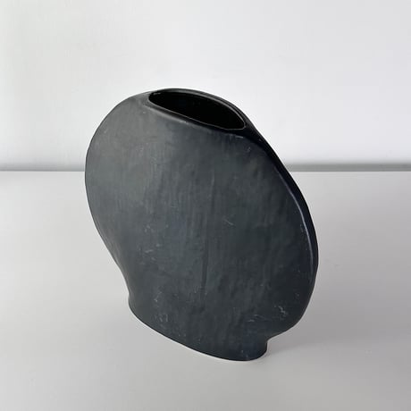 vase black shell 70s Austria