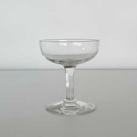 clear champagne coupe 50s France