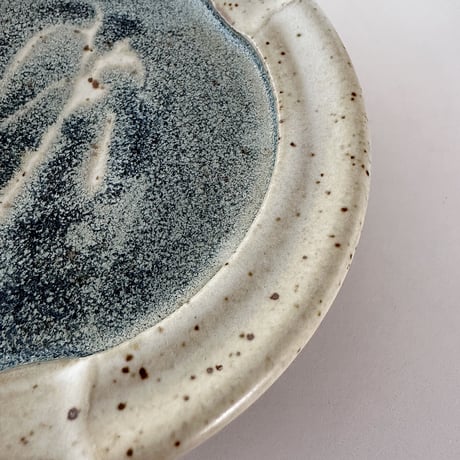 Studio Pottery tray unique signed
