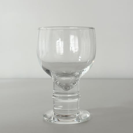 big goblet with thick stem 70s Finland
