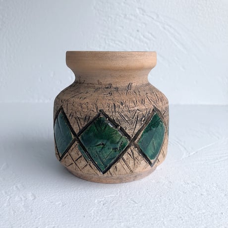 vase Scandinavian pottery 80s