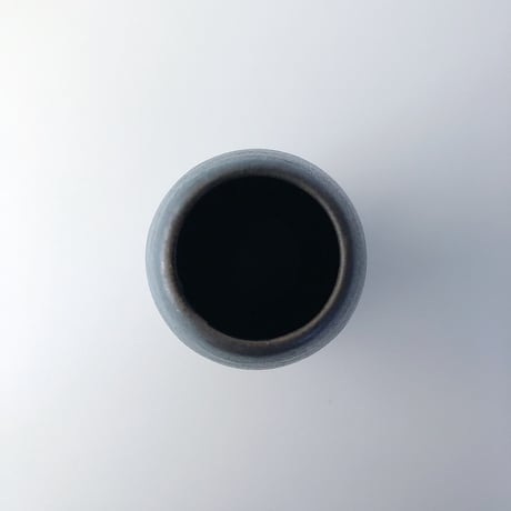 vase ocean blue