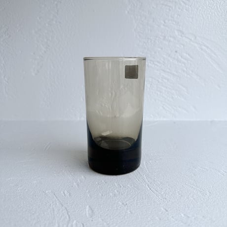 Luminarc smoked juice glass 80s