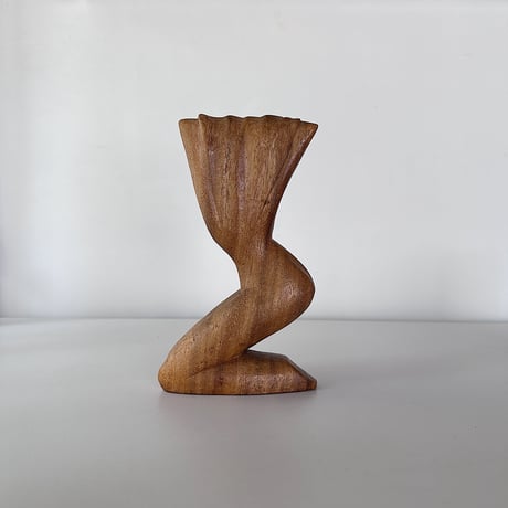 Object woman crouching