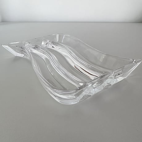 Tray wavy clear Z 60s