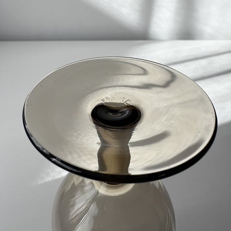 Smoke beer glass Arcoroc 80s