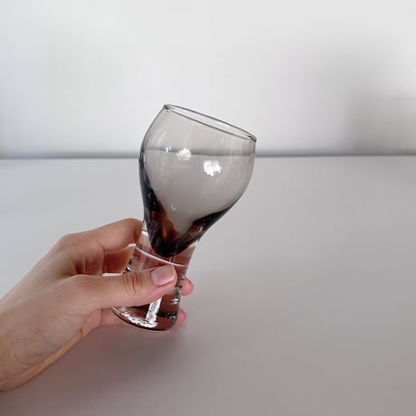 tall tined glass 70s