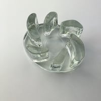 glass pot holder 70s