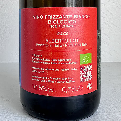 <SPARKLING,WHITE> Filari Ginevra Frizzante 2022 / Alberto Lot