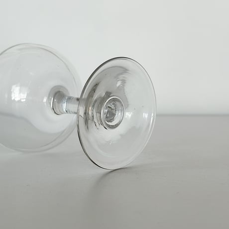 clear champagne coupe 50s France