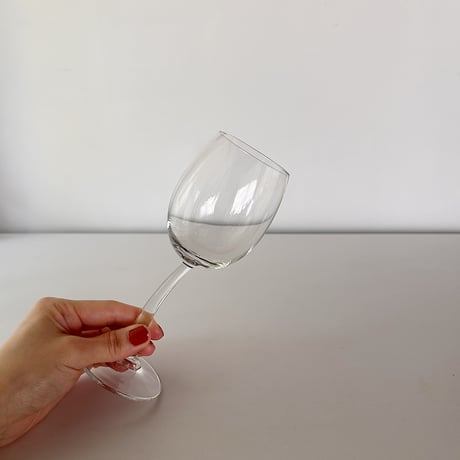 glass wonky tipsy 90s France