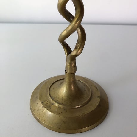 candle holder brass (set of 2)